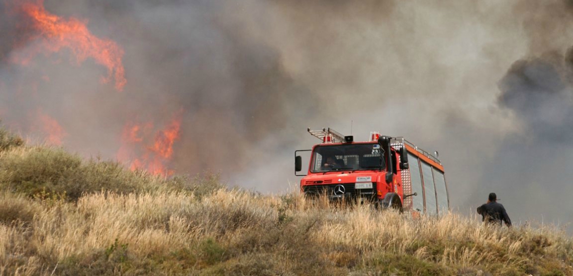 ΜΑΘΙΑΤΗΣ: Υπό έλεγχο δασική πυρκαγιά  - Κάηκαν τρία εκτάρια γης
